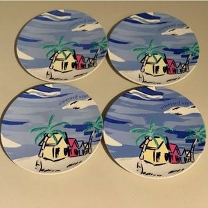 Vineyard Vines Island Appetizer Plates Set of 4